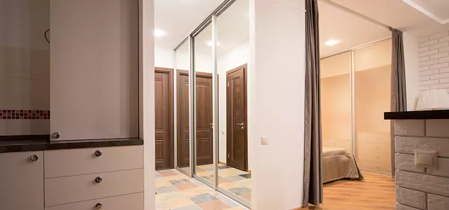 Sliding Mirror Door Track Replacement in West Lealman, FL