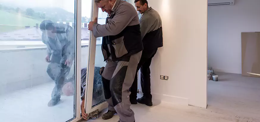 Sliding Porch Door Frame Repair in West Lealman