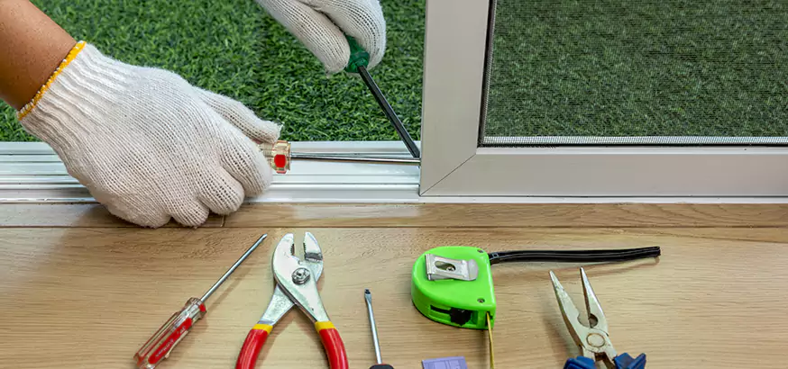 How Our Patio Door Casing Repair Process Works in West Lealman, FL?